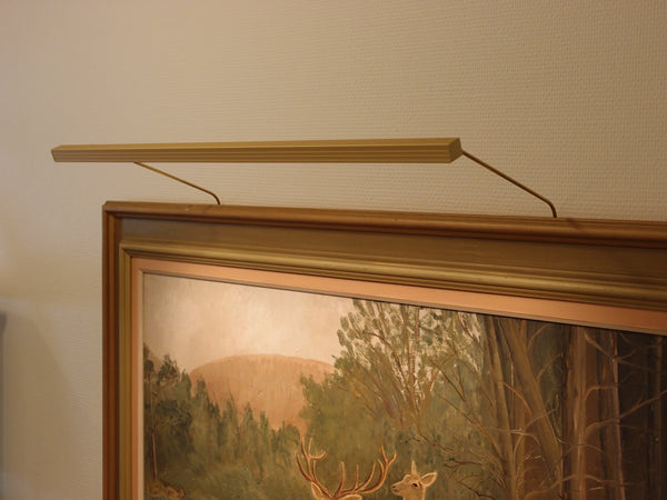 BLP tavelbelysning 25cm mässingsfärg
