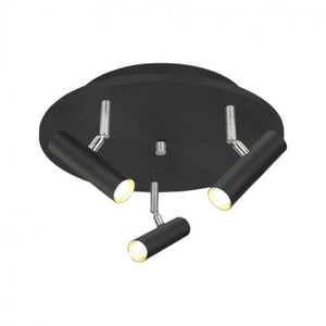 Artic 3 spotlight svart LED