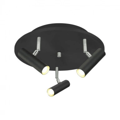 Artic 3 spotlight svart LED