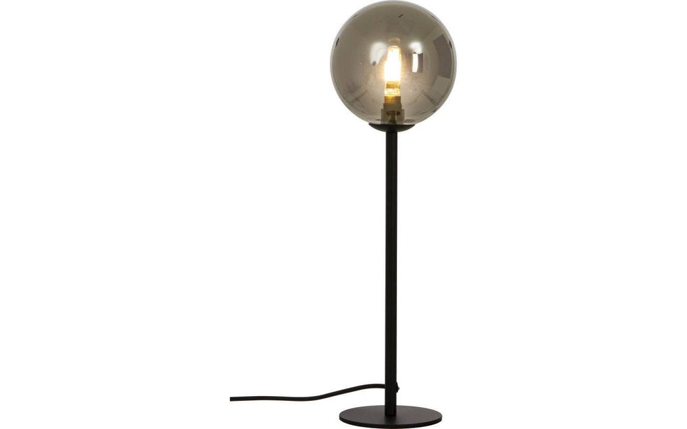 Molekyl bordslampa låg svart
