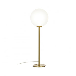 Molekyl bordslampa hög mässingsfärg