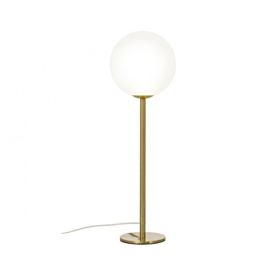 Molekyl bordslampa hög mässingsfärg