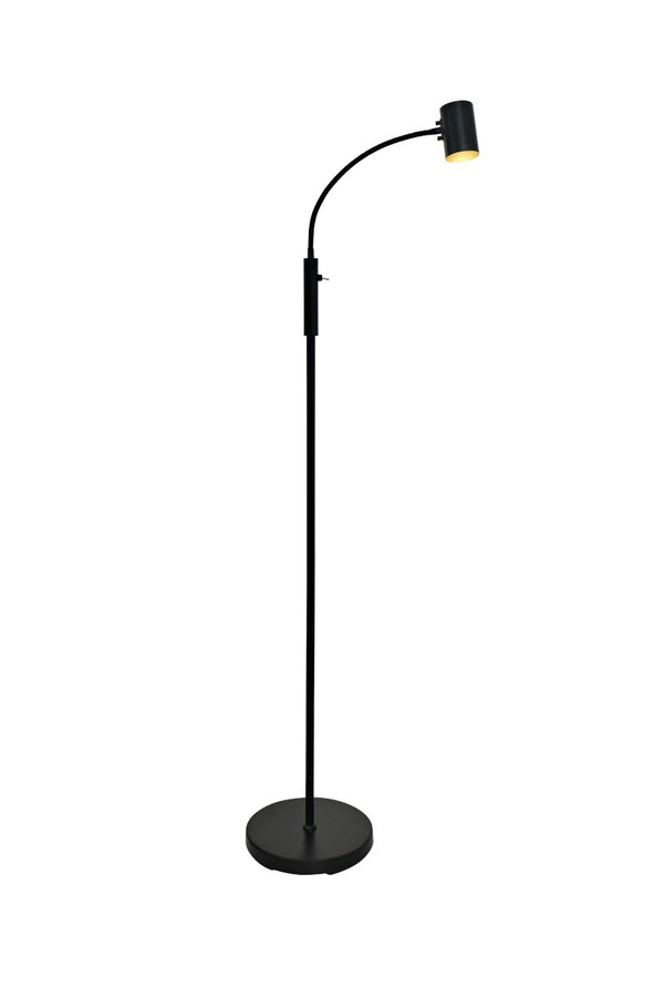 Hugin golvlampa svart