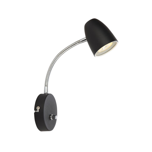 Sandnes vägglampa svart