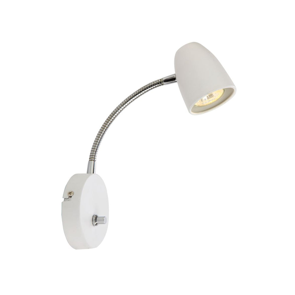 Sandnes vägglampa vit