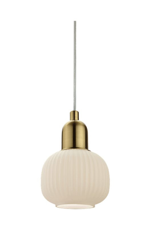Elin fönsterlampa mässing/vit