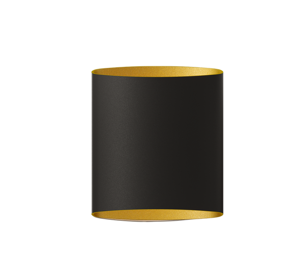 Sinne vägglampa G9 svart/mässing