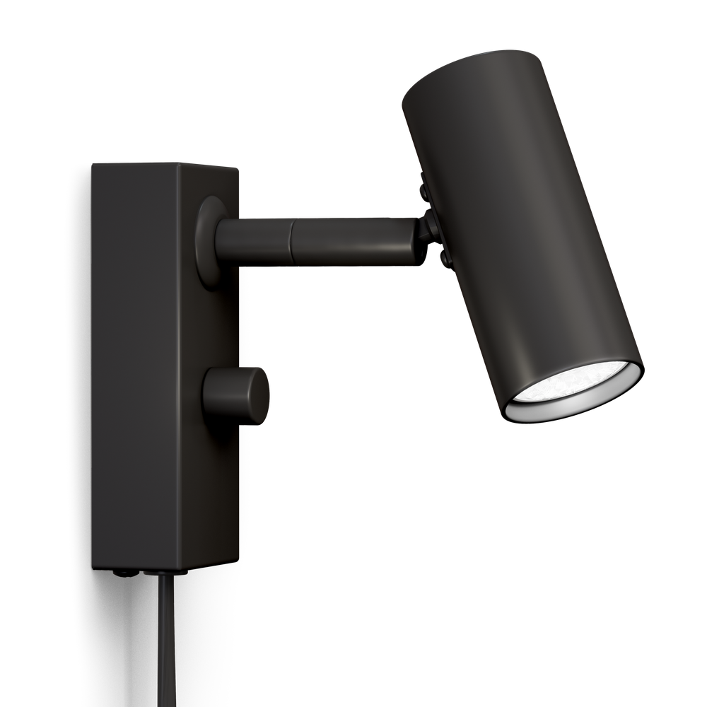 Cato vägglampa svart