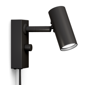 Cato vägglampa svart
