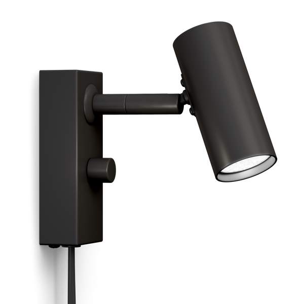 Cato vägglampa svart
