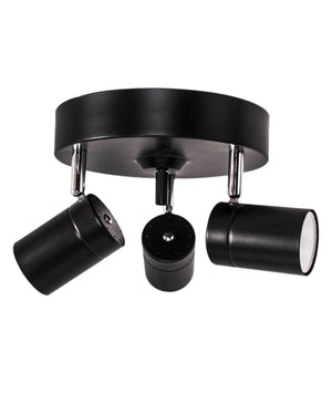 Correct 3 spotlight svart