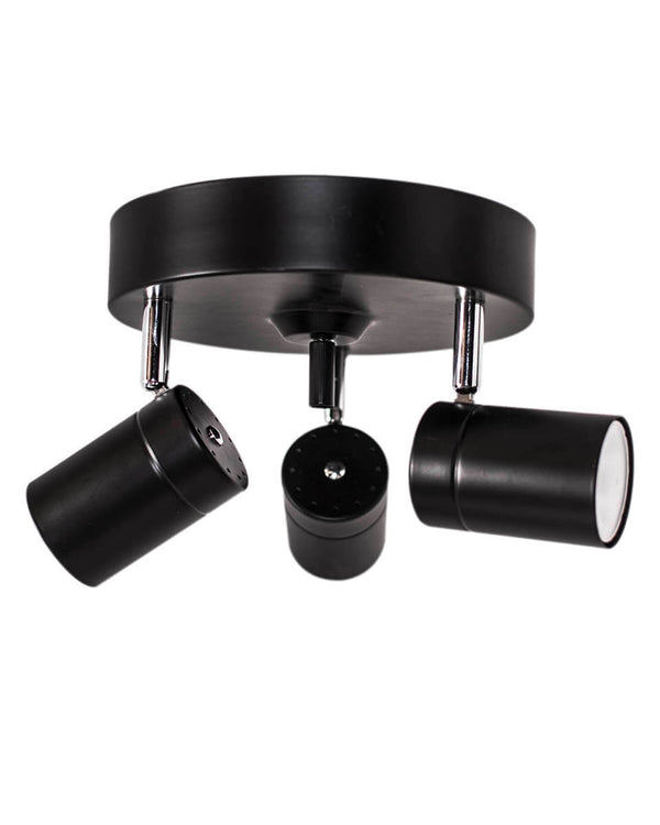 Correct 3 spotlight svart