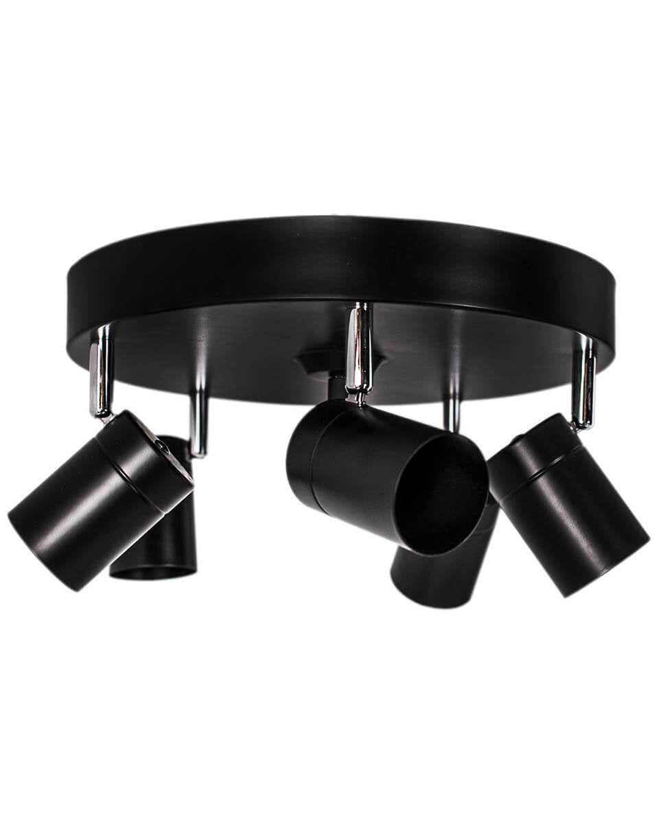 Correct 5 spotlight svart