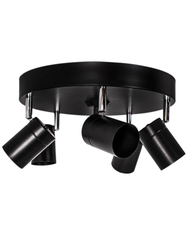Correct 5 spotlight svart