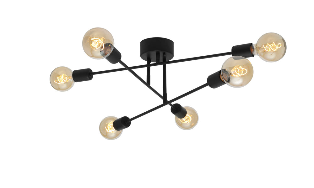 Baton plafond svart