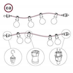 Kabel för Creatvie cables mörkgrön