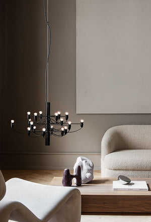 Sarfatti taklampa 2097/18 svart