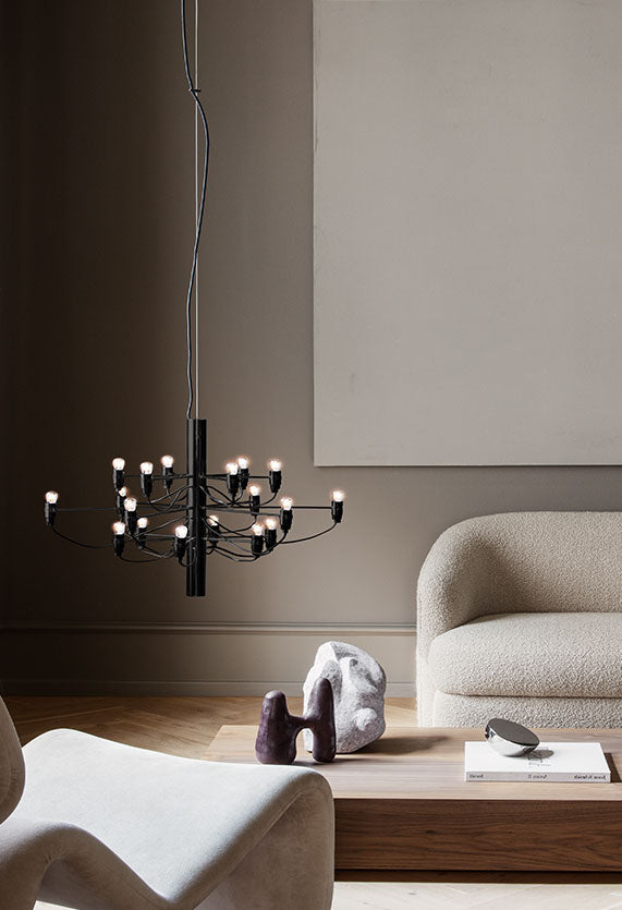 Sarfatti taklampa 2097/18 svart