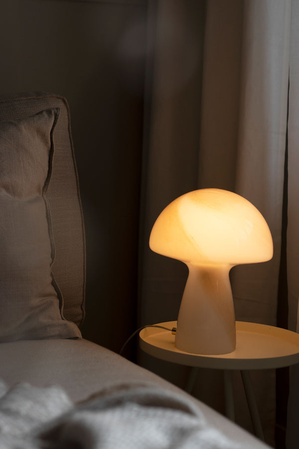 Fungo 16 bordslampa beige