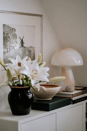 Fungo 22 bordslampa beige