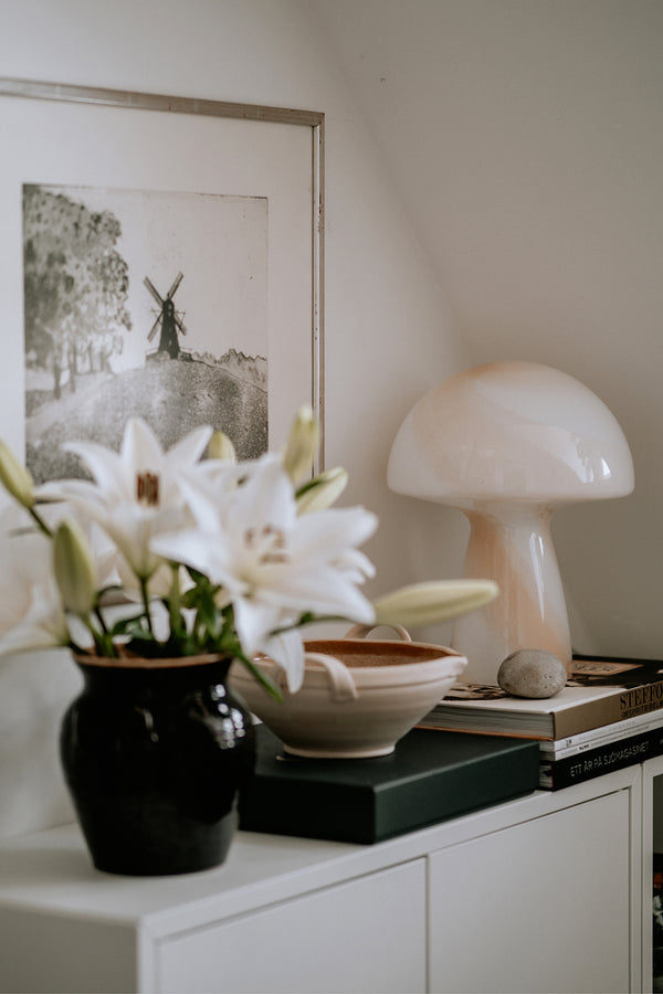 Fungo 22 bordslampa beige