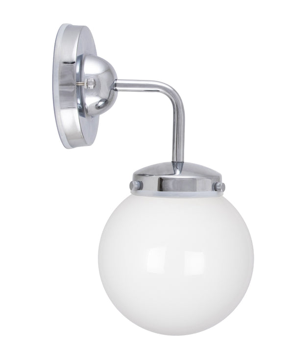 Alley vägglampa krom IP44