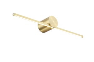 Modern Slim 6W vägglampa guldfärgad