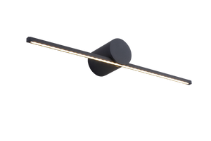 Modern Slim 8W vägglampa svart