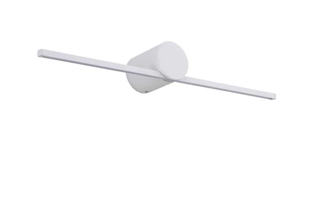 Modern Slim 6W vägglampa vit