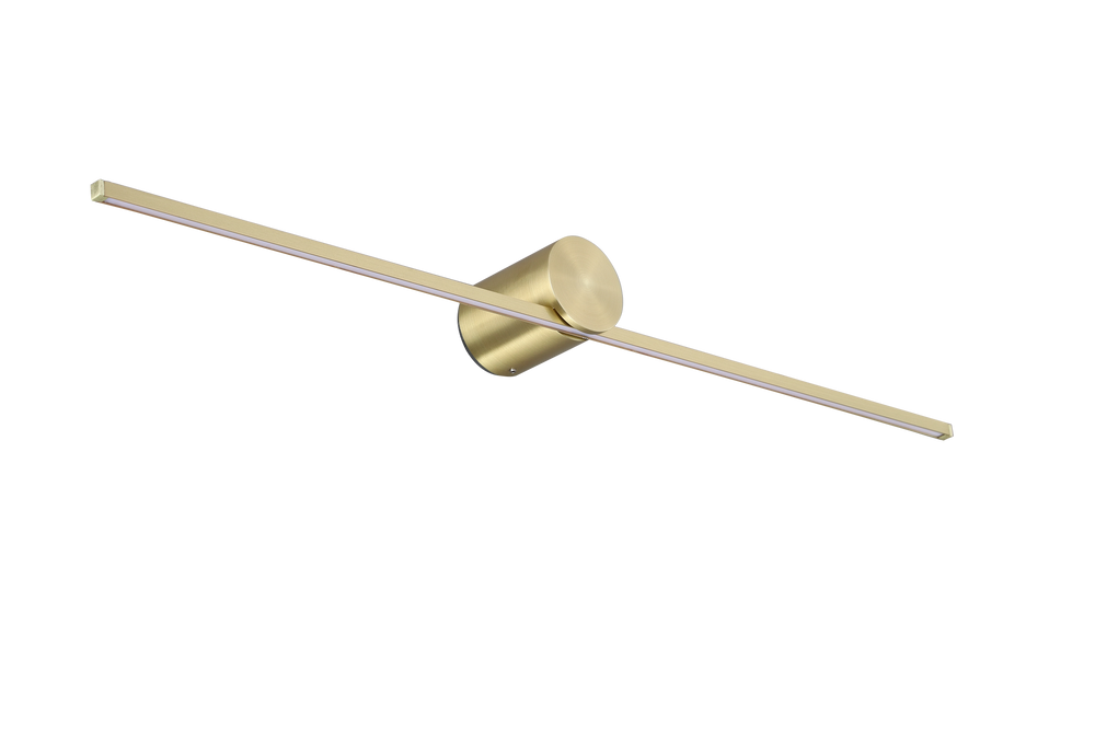 Modern Slim 8W vägglampa guldfärg