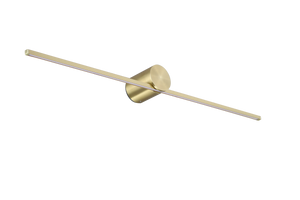 Modern Slim 8W vägglampa guldfärg