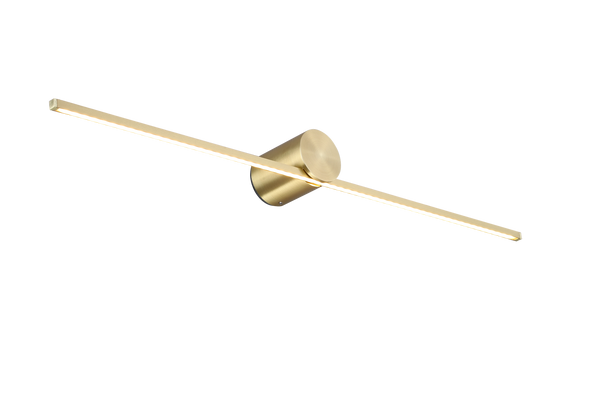 Modern Slim 8W vägglampa guldfärg