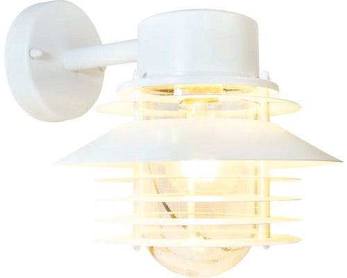 Stig vägglampa vit