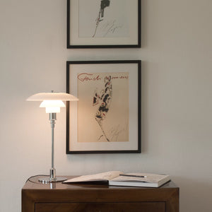PH 3/2 bordslampa krom
