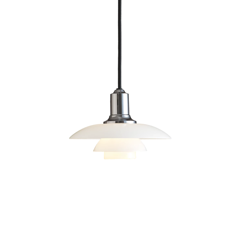 PH 2/1 taklampa krom