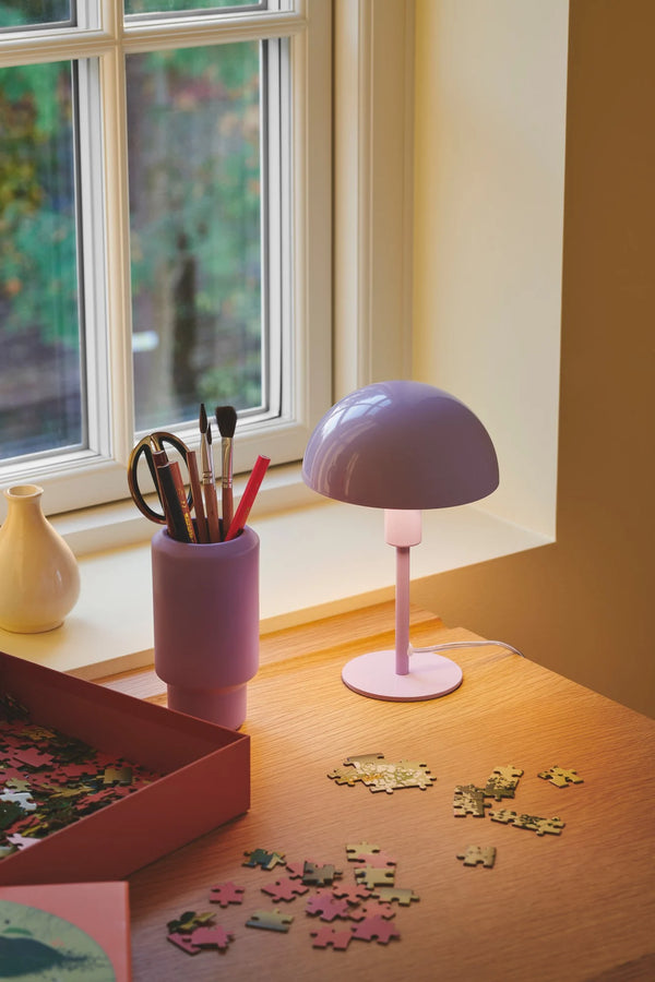 Ellen mini bordslampa lila