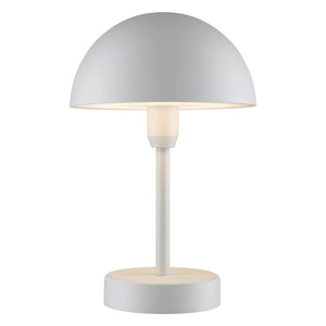 Ellen to-go uppladdningsbar bordslampa vit