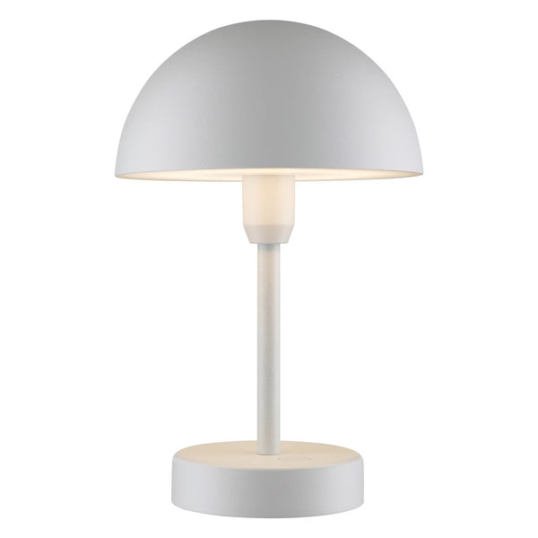 Ellen to-go uppladdningsbar bordslampa vit