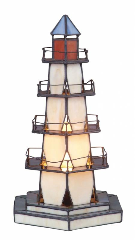 Fyr bordslampa