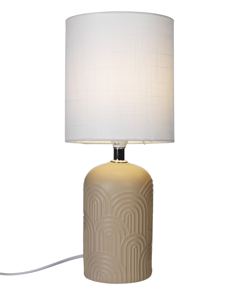 Archie bordslampa beige