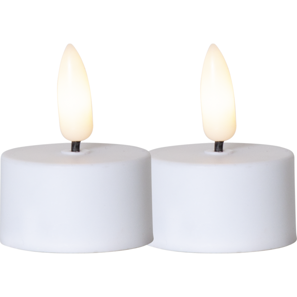 Flamme värmeljus LED