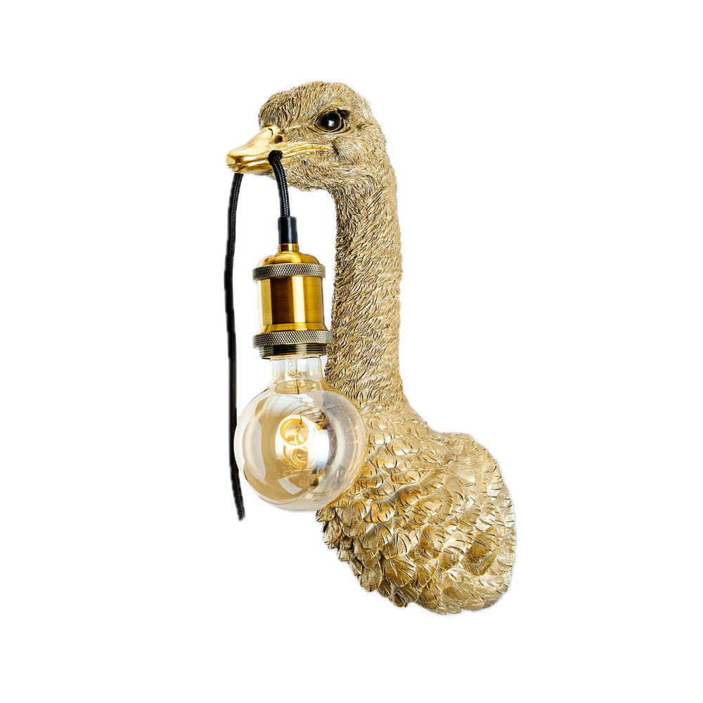 Baby FJ vägglampa guld