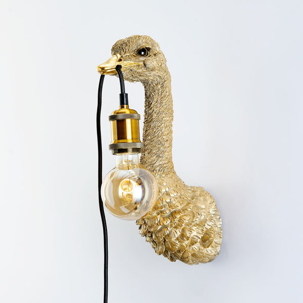 Baby FJ vägglampa guld