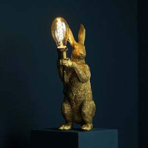 Meister bordslampa guld