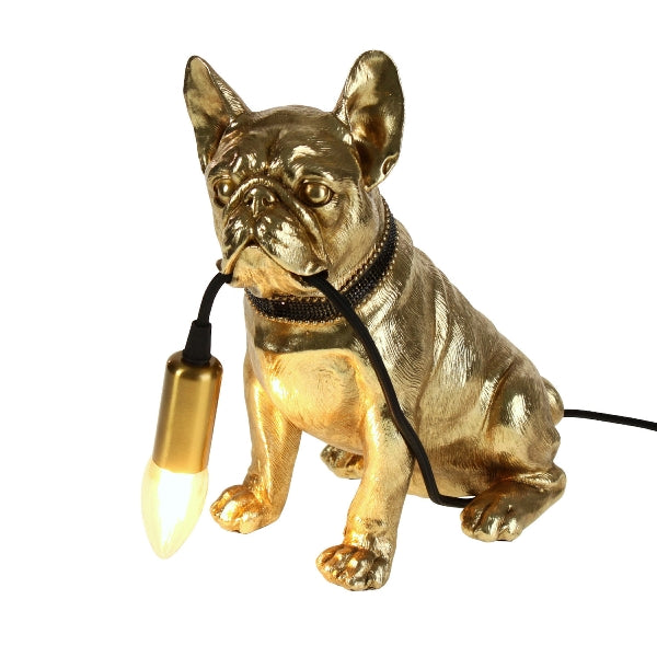 Francis bordslampa guld