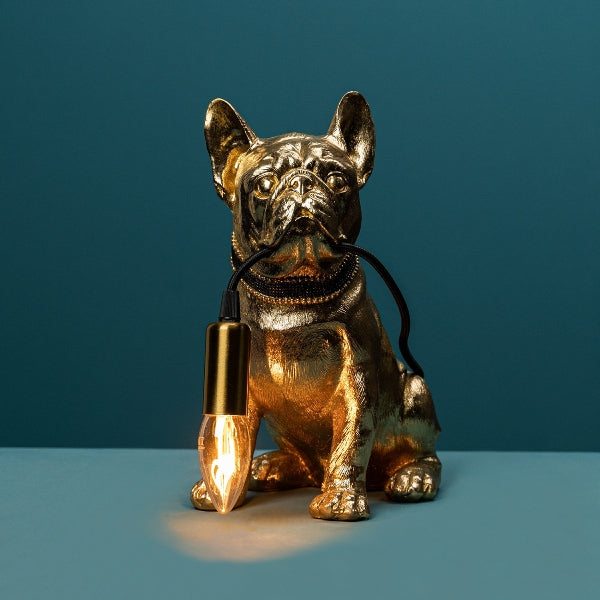 Francis bordslampa guld