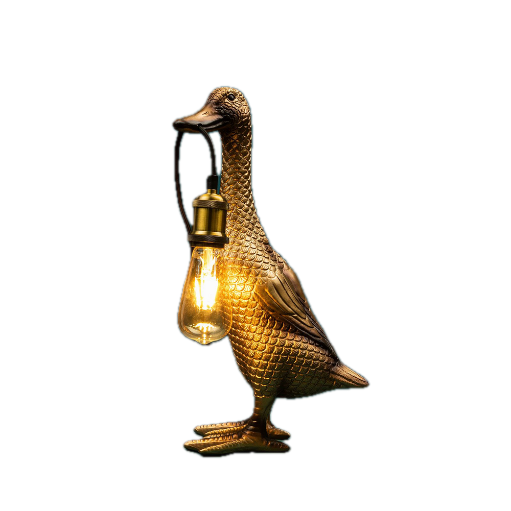 Son of a Duck bordslampa guld