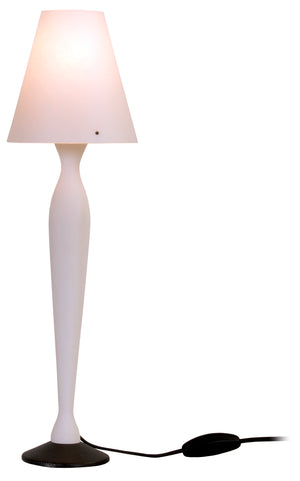 Rebecca bordslampa  vit