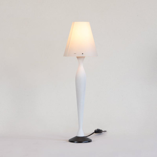 Rebecca bordslampa  vit