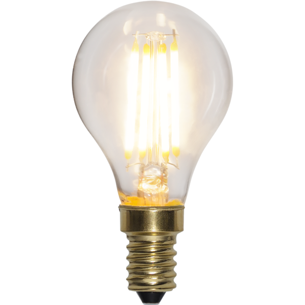 Klotlampa klar 4W E14 2100K 3-steg